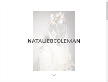 Tablet Screenshot of nataliebcoleman.com